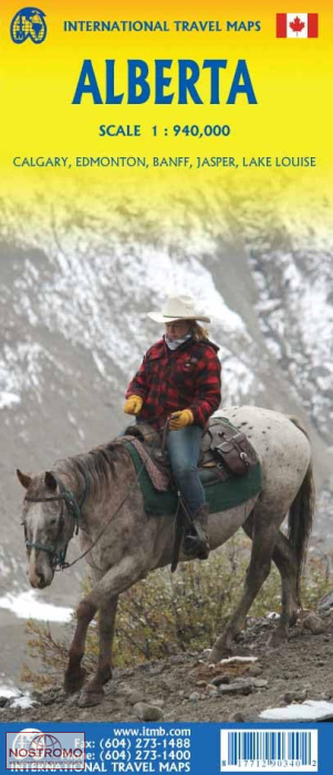 ALBERTA | carte touristique ITMB