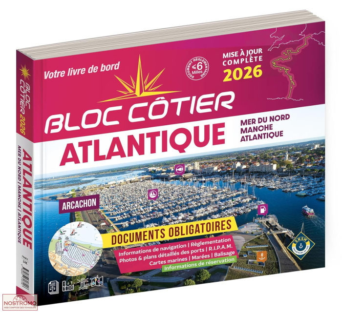 BLOC CÔTIER ATLANTIQUE | guide nautique le Figaro Nautisme