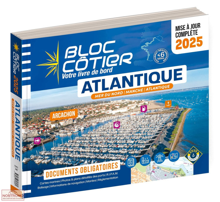 BLOC CÔTIER ATLANTIQUE | le Figaro Nautisme nautical guide