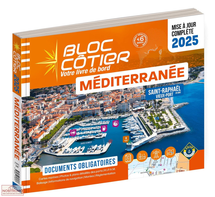 BLOC CÔTIER MÉDITERRANÉE | le Figaro Nautisme nautical guide