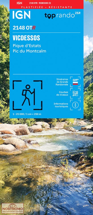 2148OTR VICDESSOS | IGN hiking map