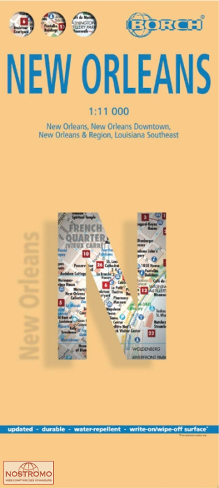 NEW ORLEANS | plan de ville Borch