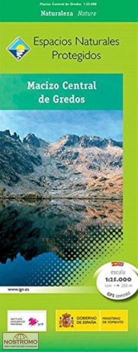MACIZO CENTRAL DE GREDOS | CNIG hiking map