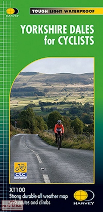 YORKSHIRE DALES | Harvey cycling map