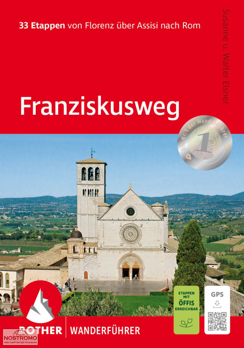 FRANZISKUSWEG | guide de pélerinage Rother