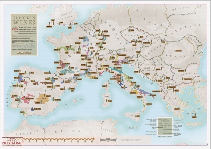 Maps international - Carte à gratter (en anglais) - Scratch map