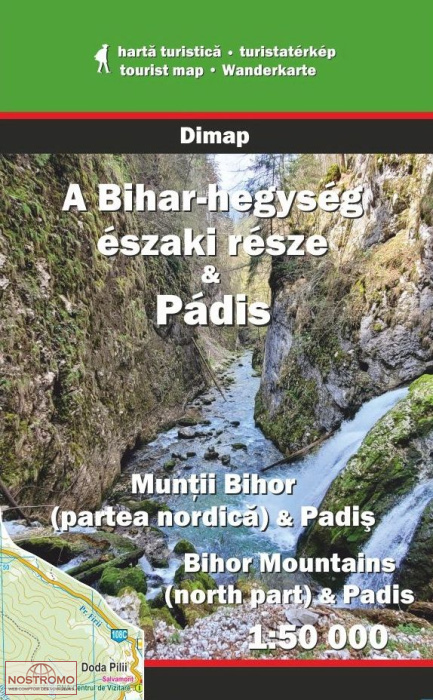 BIHOR MOUNTAINS (NORTH) & PADIS | Dimap hiking map