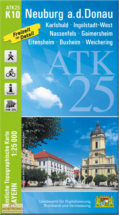 ATK25 - K10 NEUBURG AN DER DONAU | LDBV hiking map