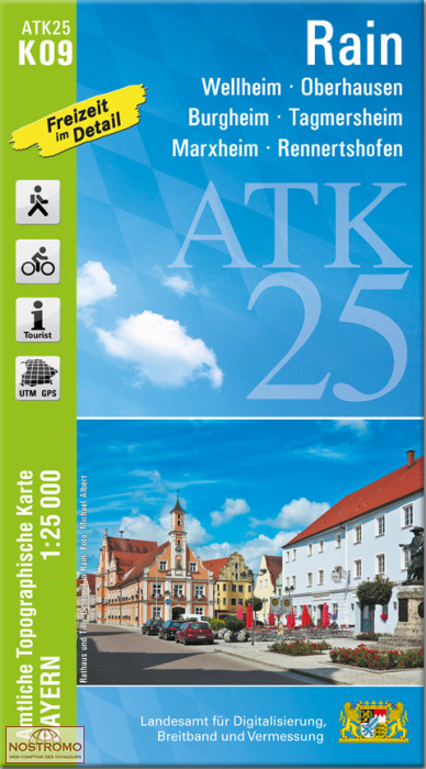 ATK25 - K09 RAIN | LDBV hiking map