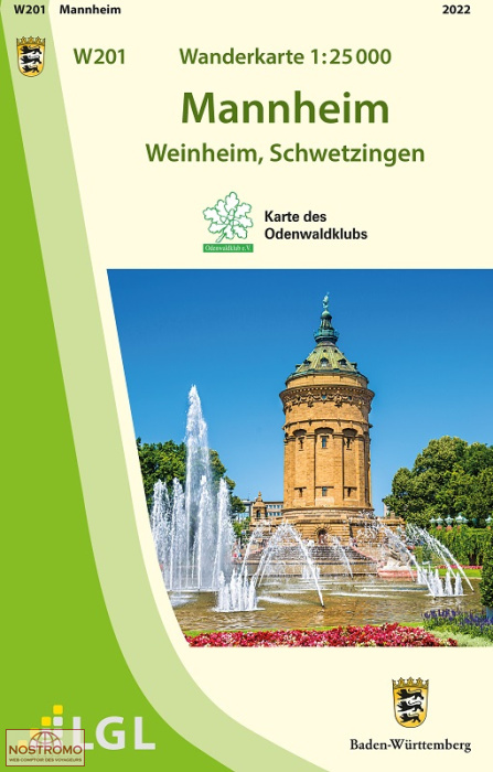 W201 MANNHEIM | LGL hiking map