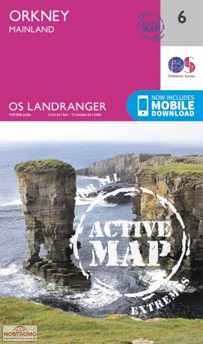 006 ORKNEY - MAINLAND | OS hiking map