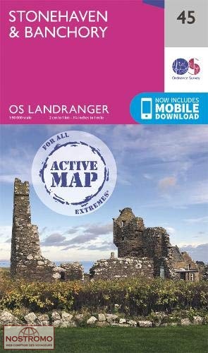 045 STONEHAVEN & BANCHORY | OS hiking map