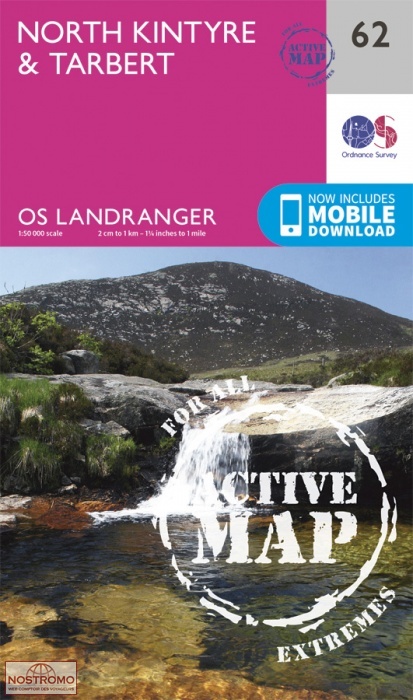 062 NORTH KINTYRE & TARBERT | OS hiking map