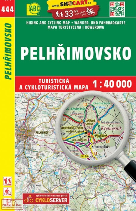 444 PELHŘIMOVSKO | Shocart hiking map