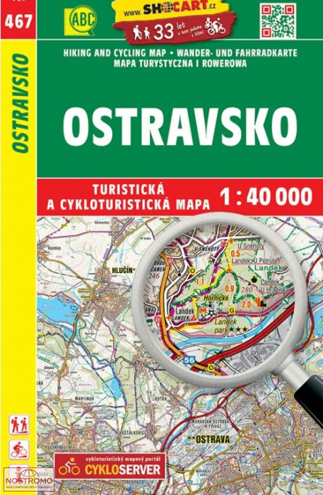 467 OSTRAVSKO | Shocart hiking map