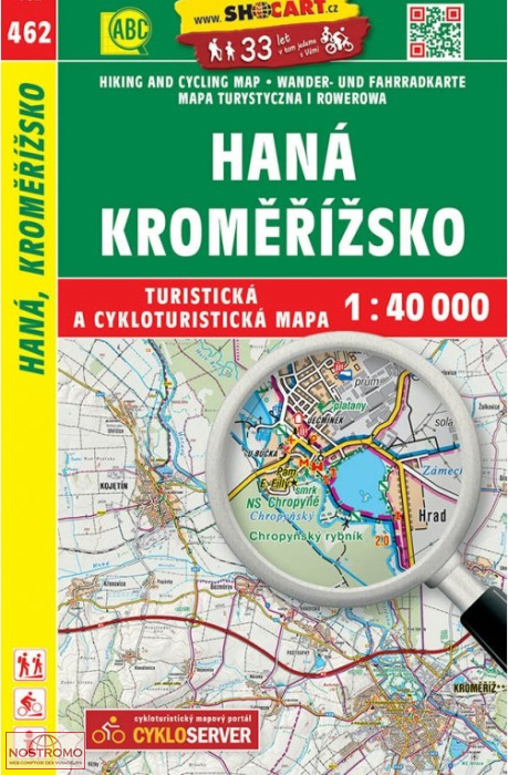 462 HANÁ - KROMĚŘÍŽSKO | Shocart hiking map