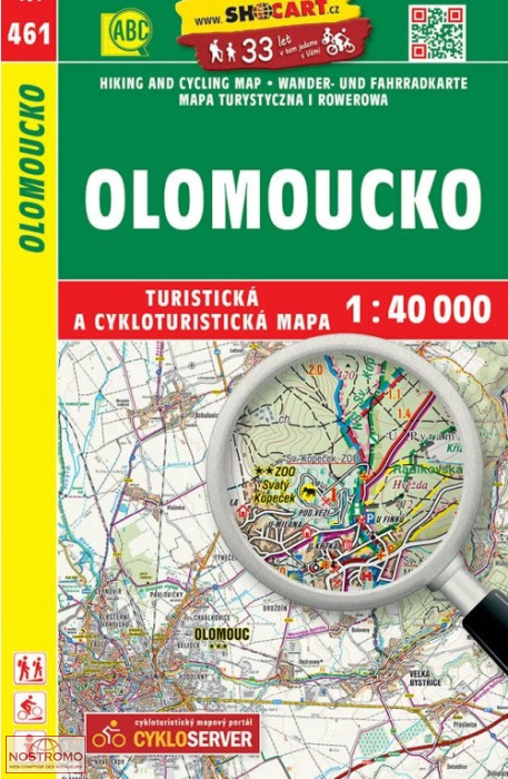461 OLOMOUCKO | Shocart hiking map