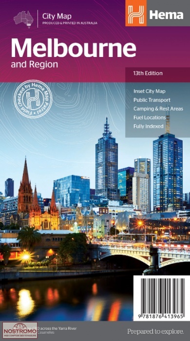 MELBOURNE & REGION | Hema road map