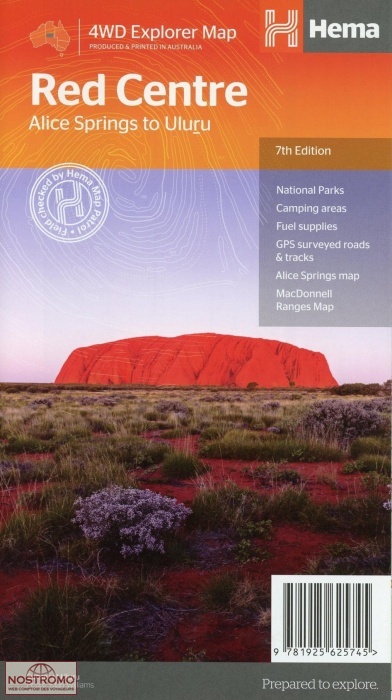 RED CENTRE | carte touristique Hema