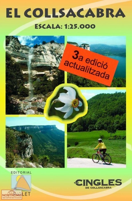 EL COLLSACABRA | carte de randonnée Piolet