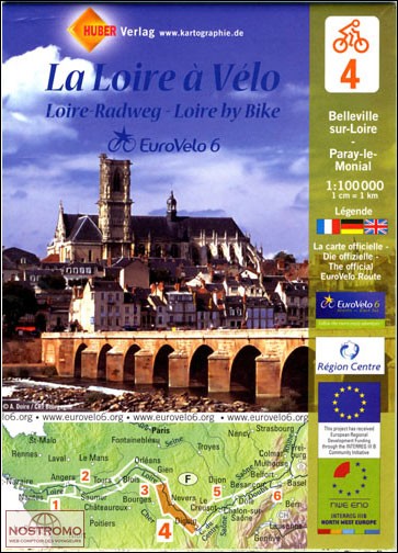 LA LOIRE À VÉLO 4 | Huber cycling map