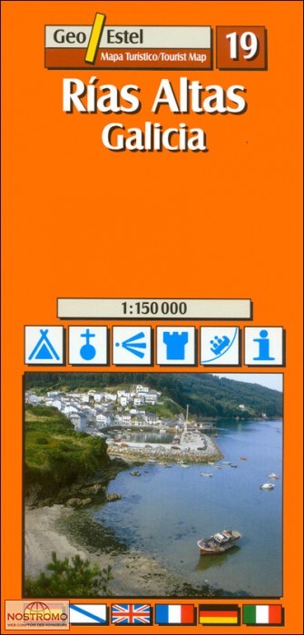 RIAS ALTAS 19 | carte touristique Geoestel