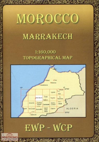 MARRAKECH | carte topographique EWP